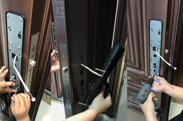 防盜門開鎖換鎖芯